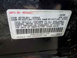 2009 MITSUBISHI LANCER