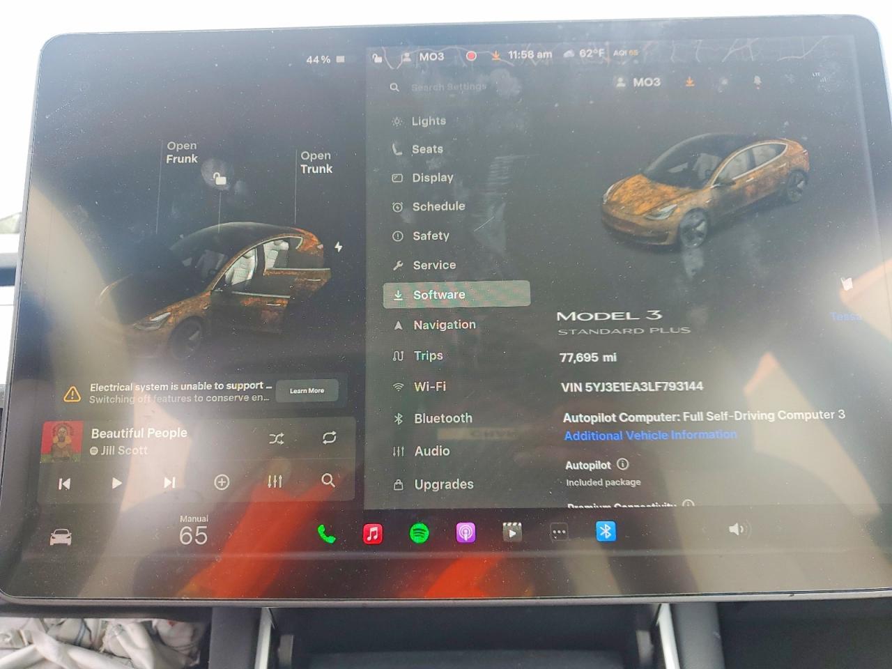 2020 TESLA MODEL 3