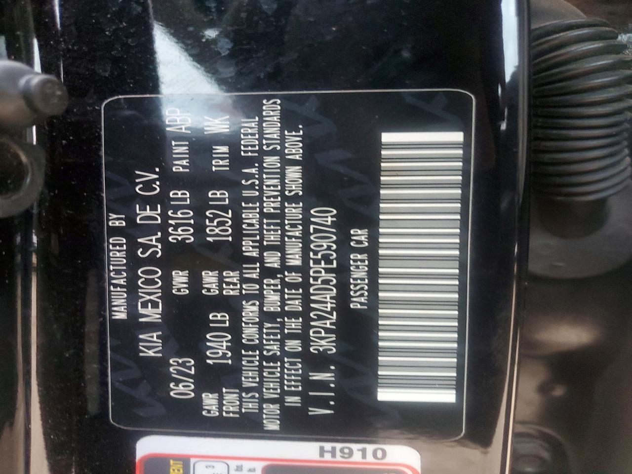2023 KIA RIO