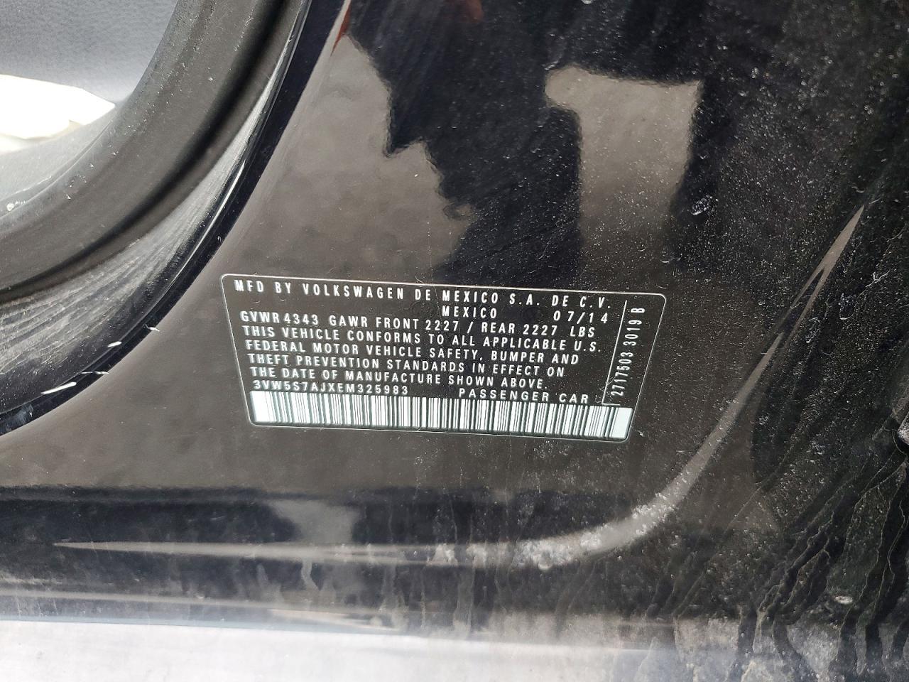 2014 VOLKSWAGEN JETTA