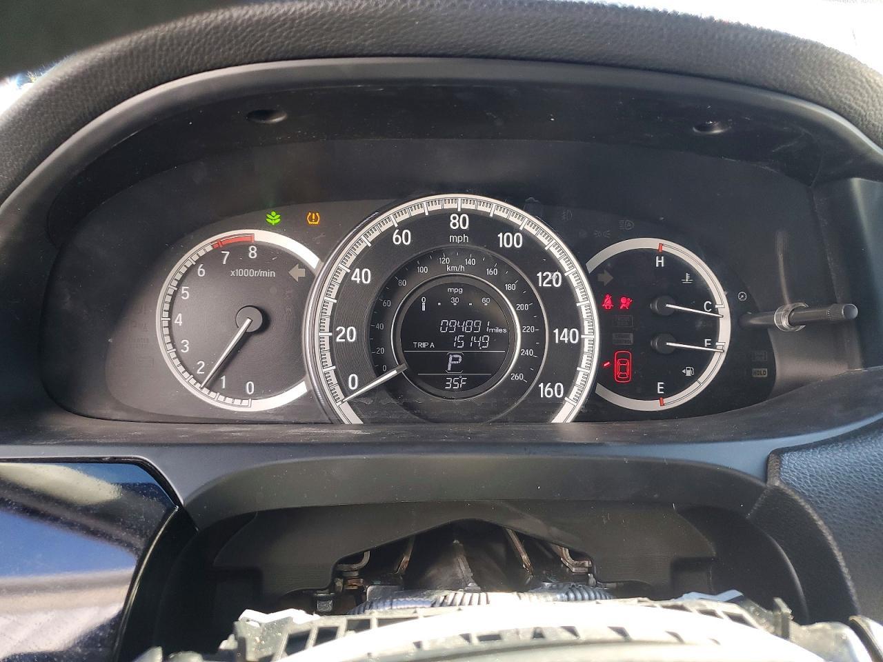 2016 HONDA ACCORD