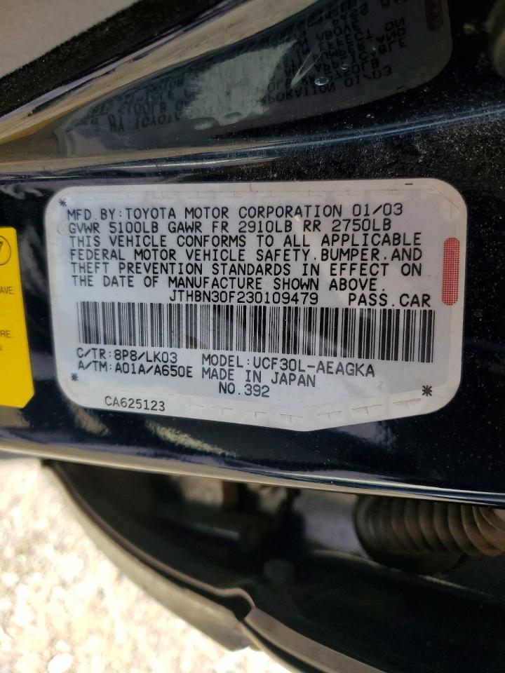 2003 LEXUS Ls 430