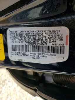 2003 LEXUS Ls 430