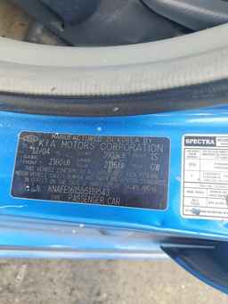 2005 KIA Spectra