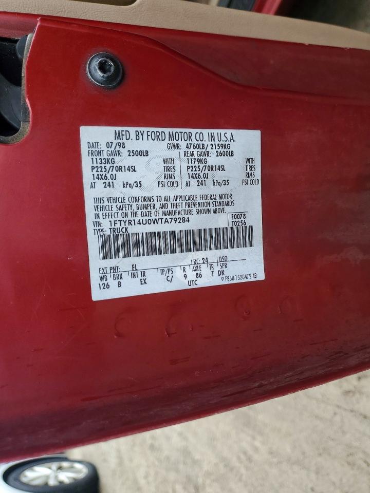 1998 FORD RANGER