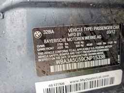 2012 BMW 3 SERIES
