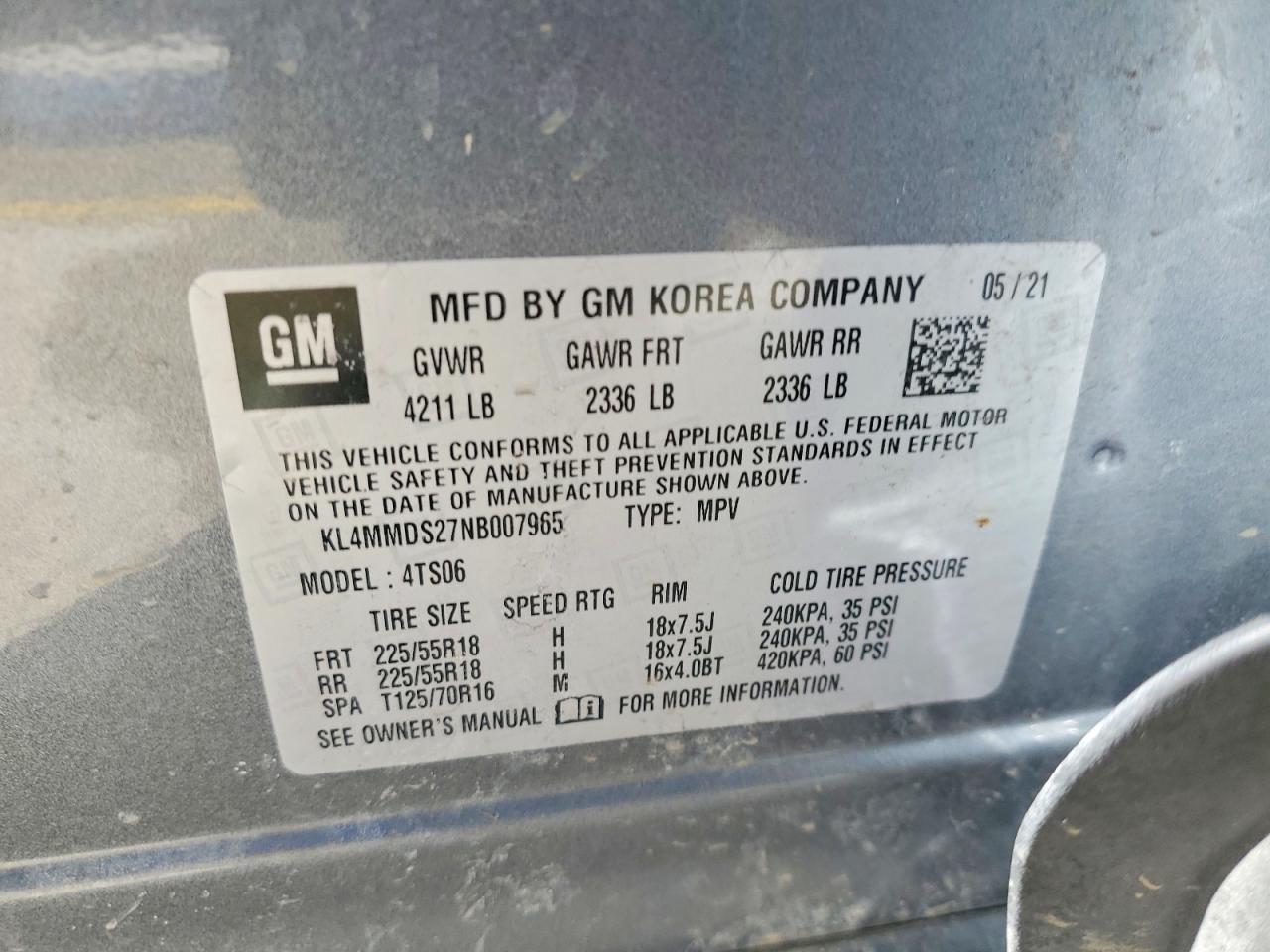2022 BUICK Encore GX
