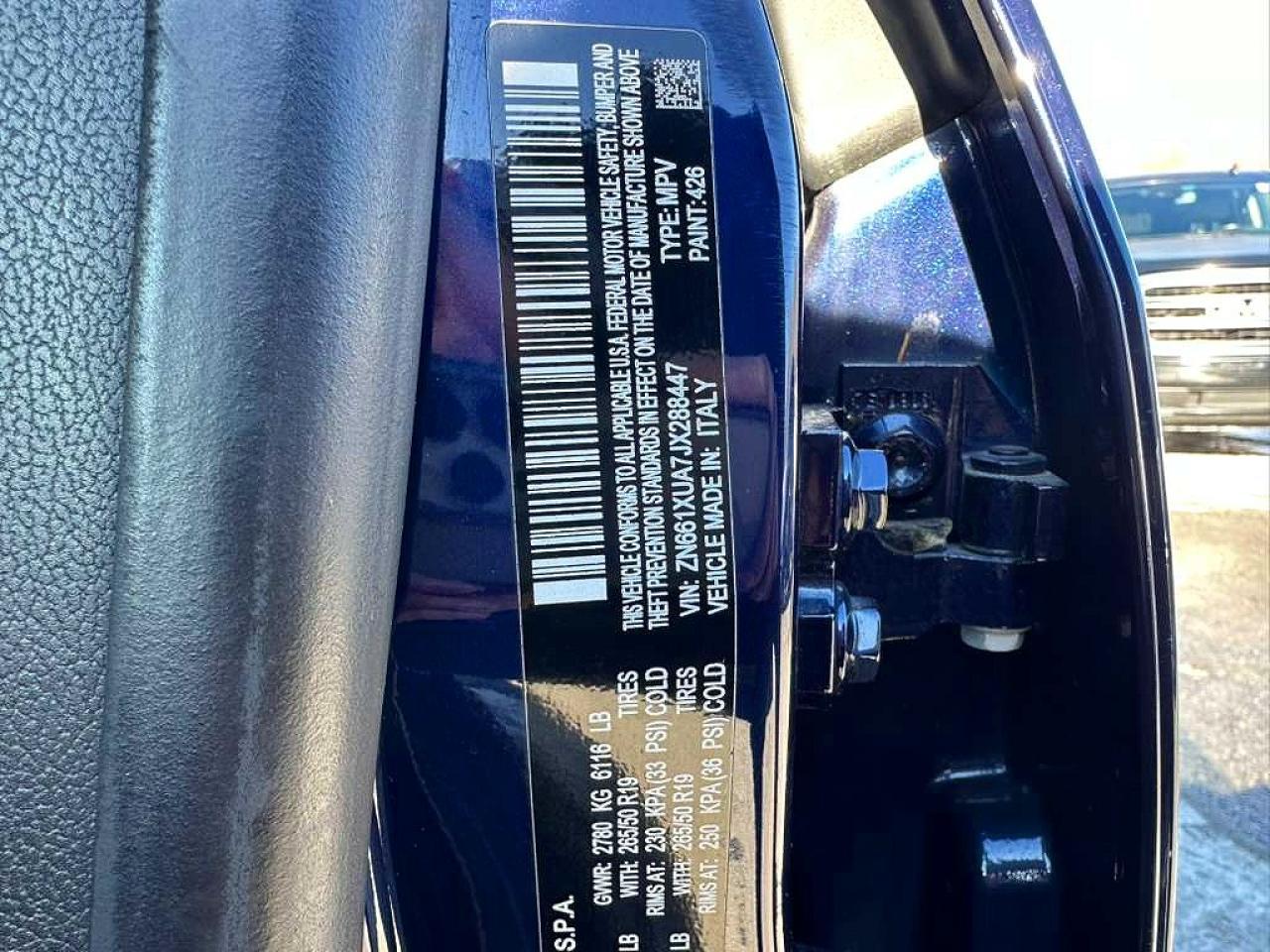 2018 MASERATI Levante