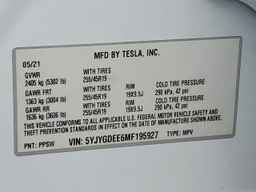 2021 TESLA MODEL Y