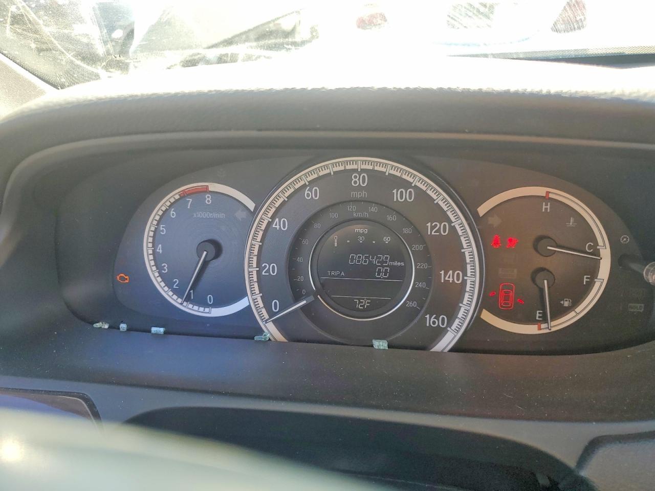2016 HONDA ACCORD