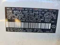 2008 LEXUS ES 350