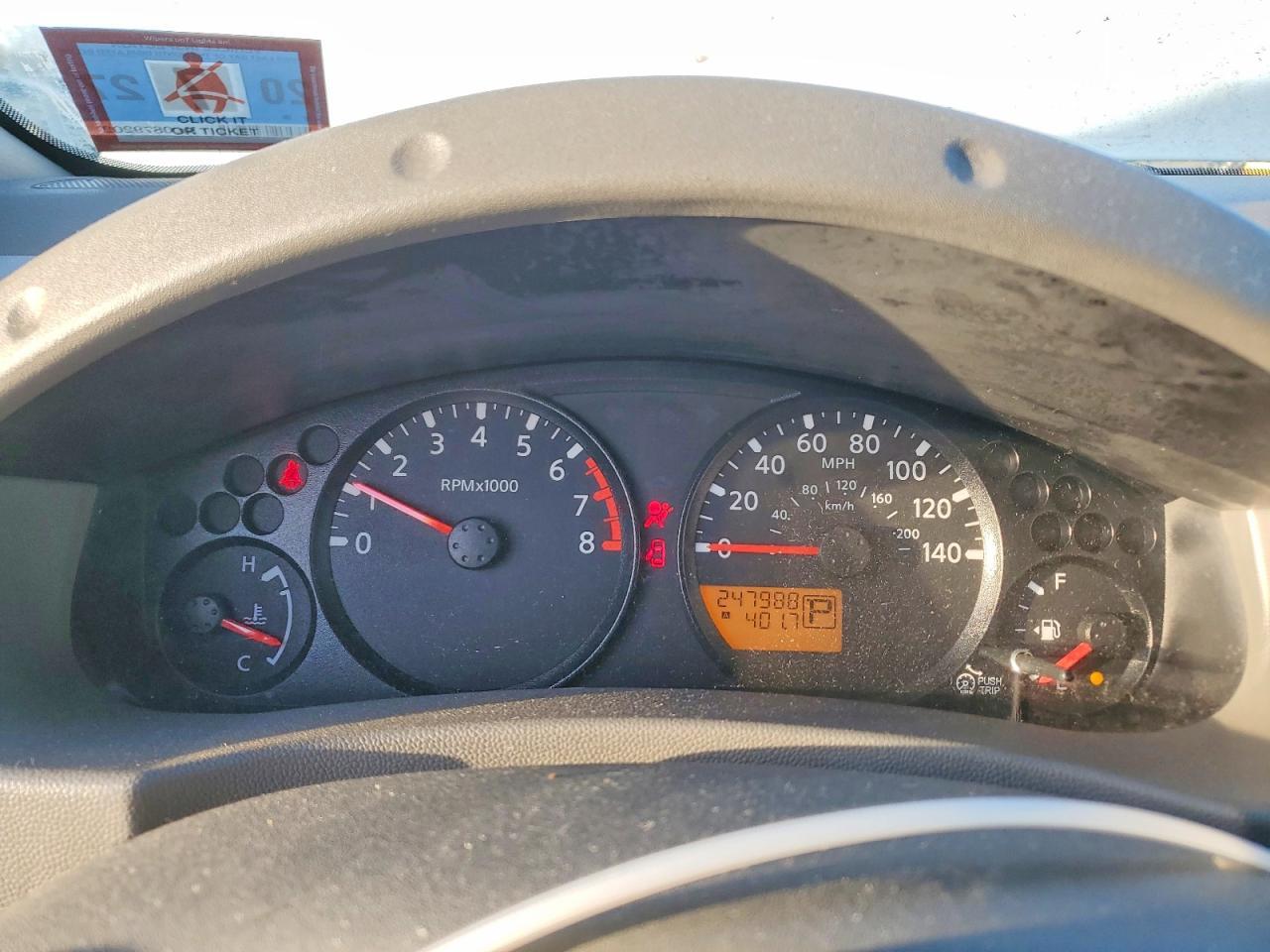 2012 NISSAN Frontier