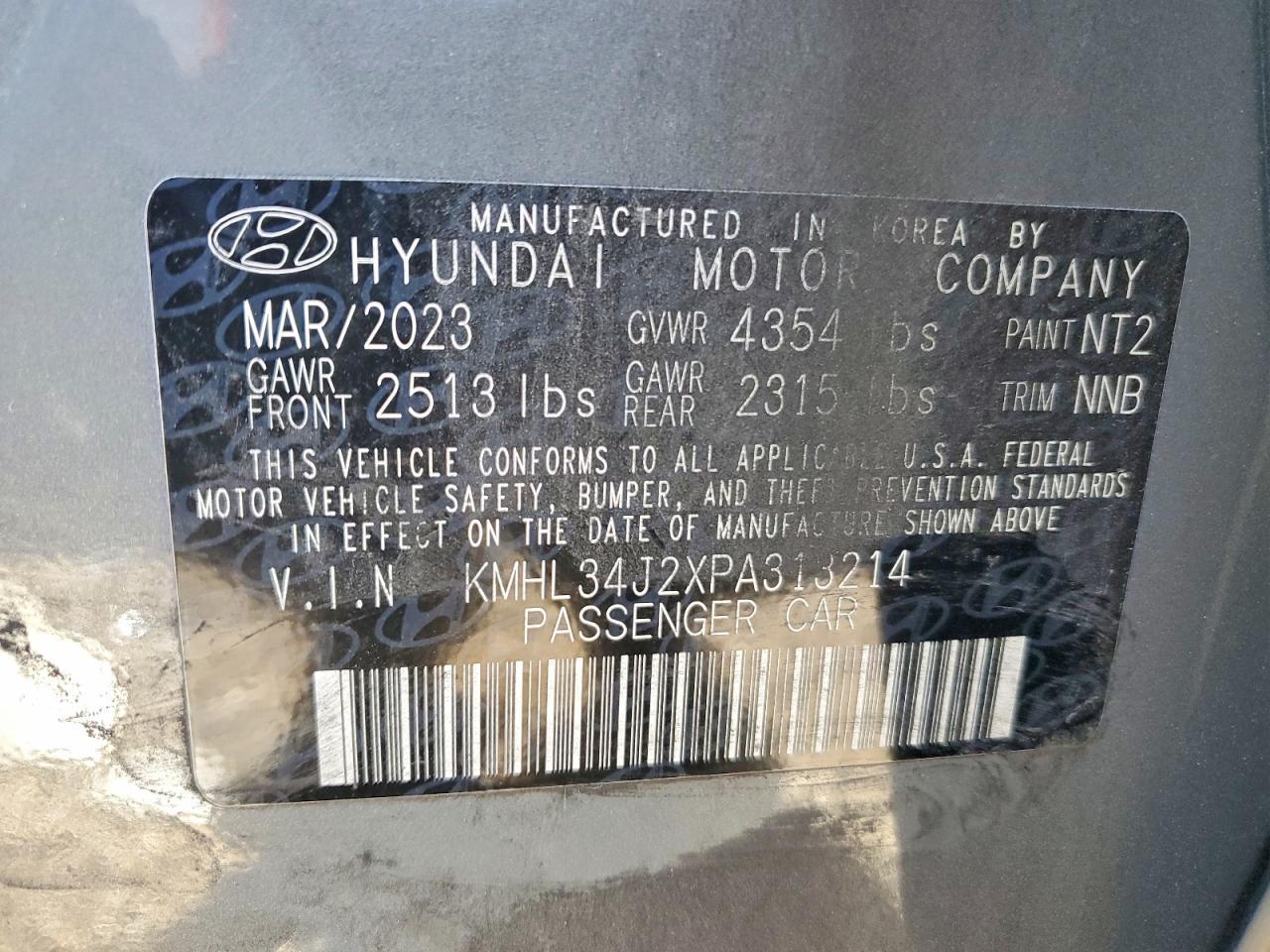 2023 HYUNDAI SONATA