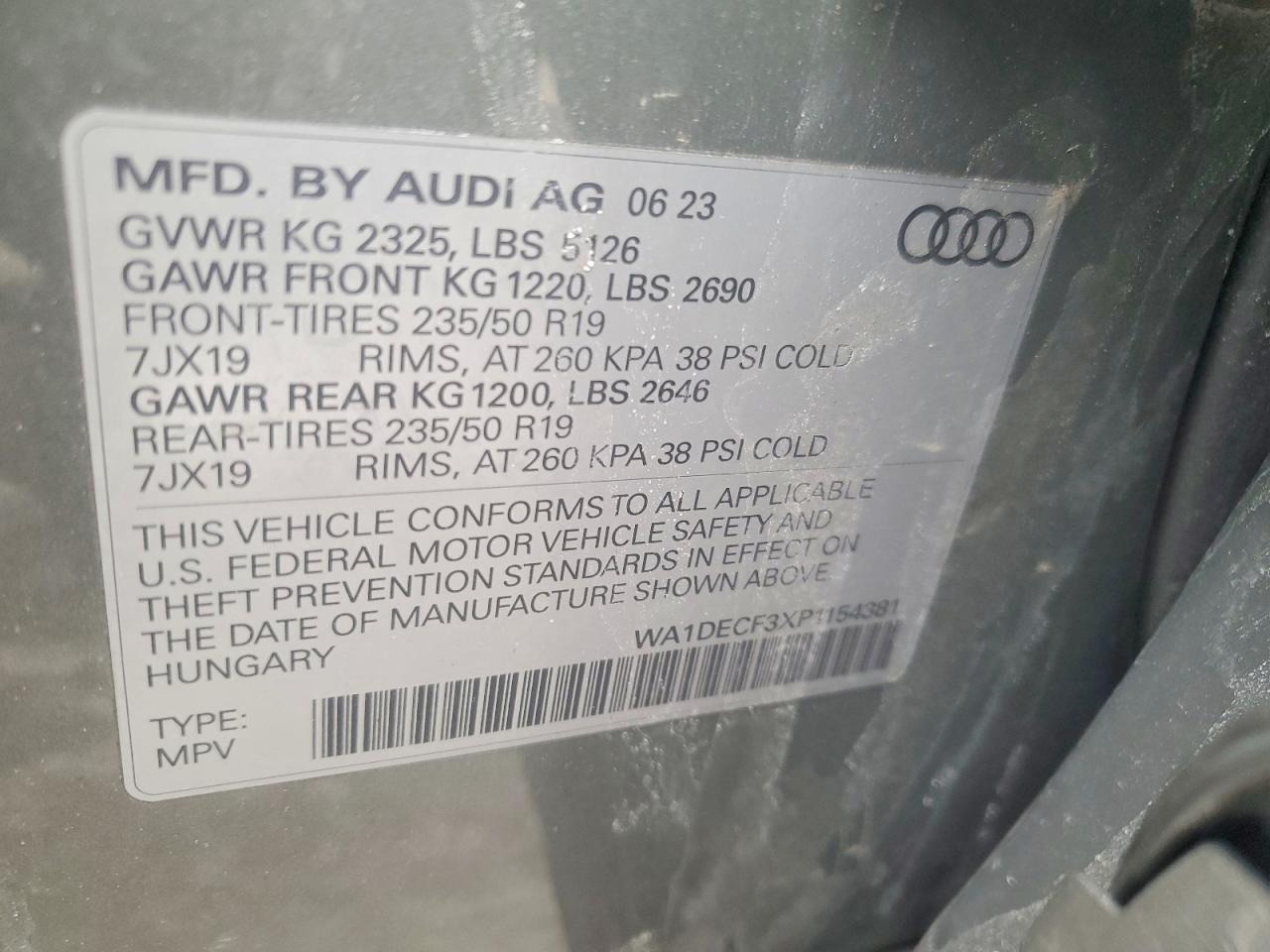 2023 AUDI Q3