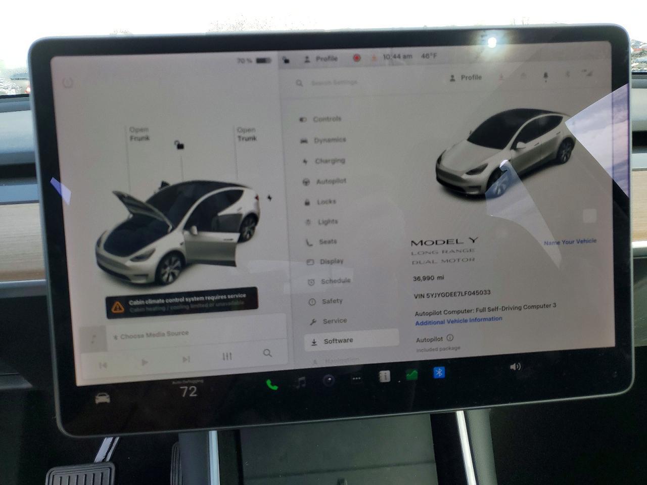 2020 TESLA MODEL Y