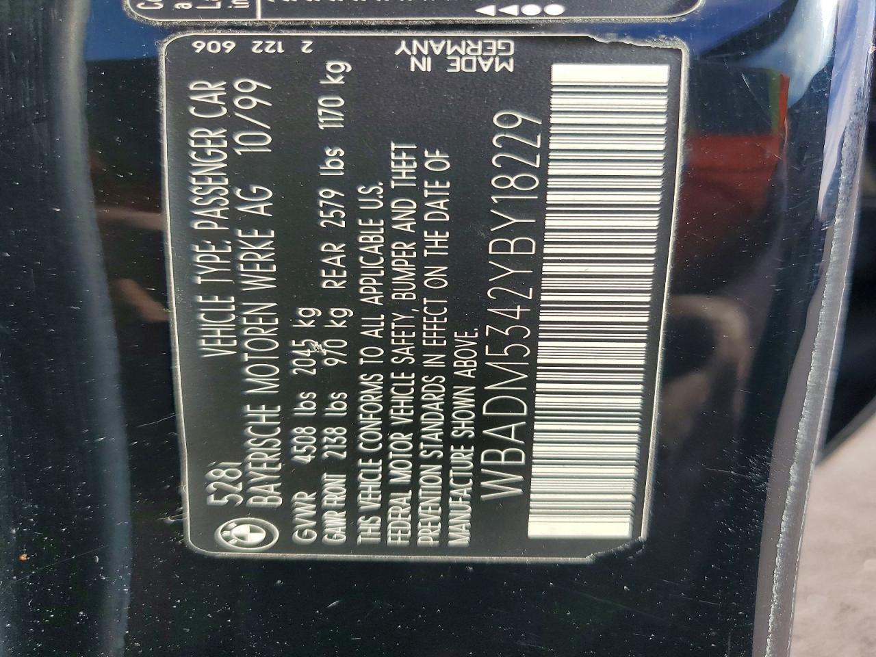 2000 BMW 5 series
