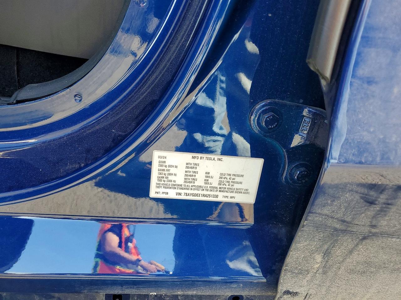 2024 TESLA MODEL Y