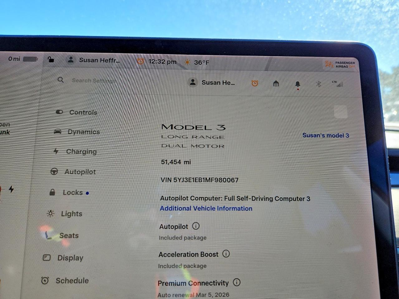 2021 TESLA MODEL 3