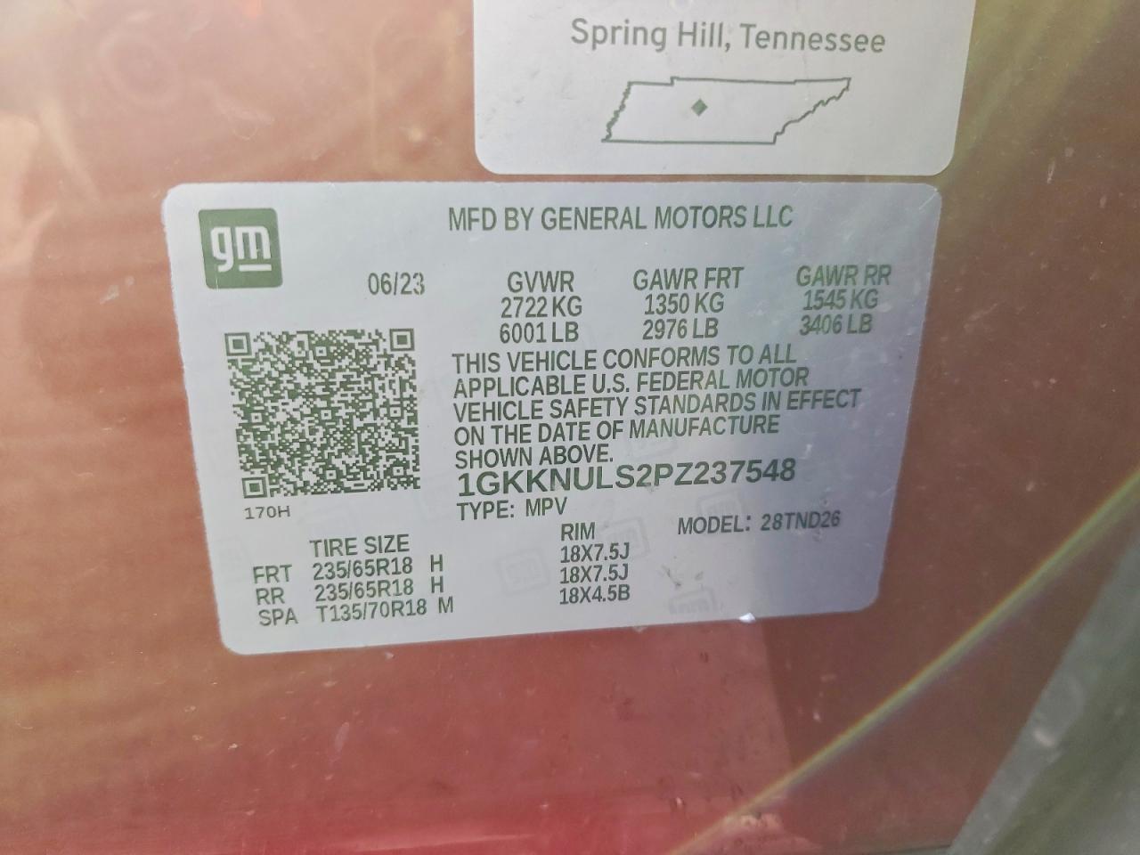 2023 GMC ACADIA