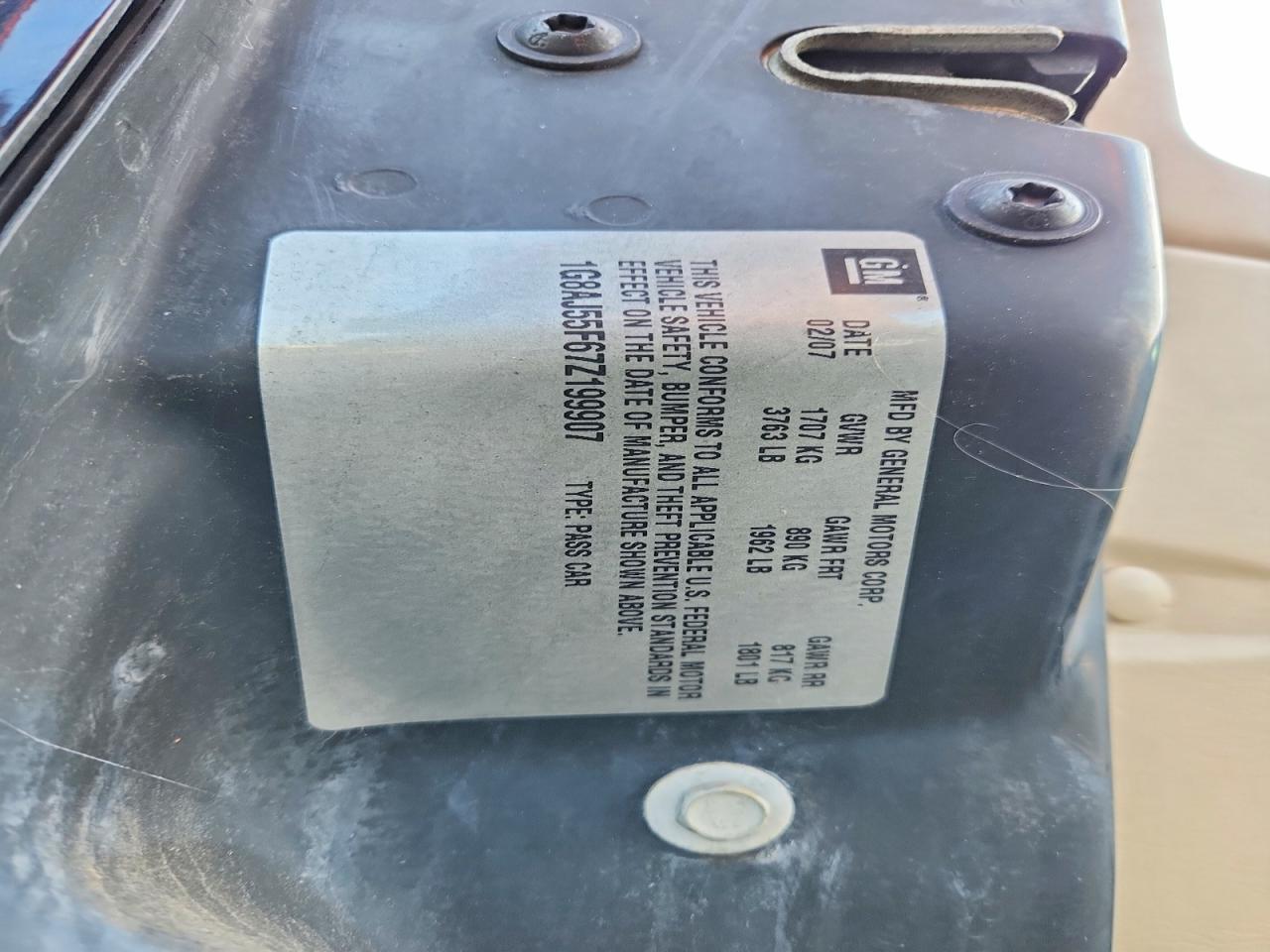2007 SATURN Ion