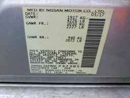 2017 NISSAN ALTIMA