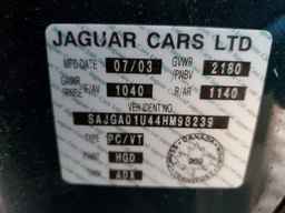 2004 JAGUAR S-Type