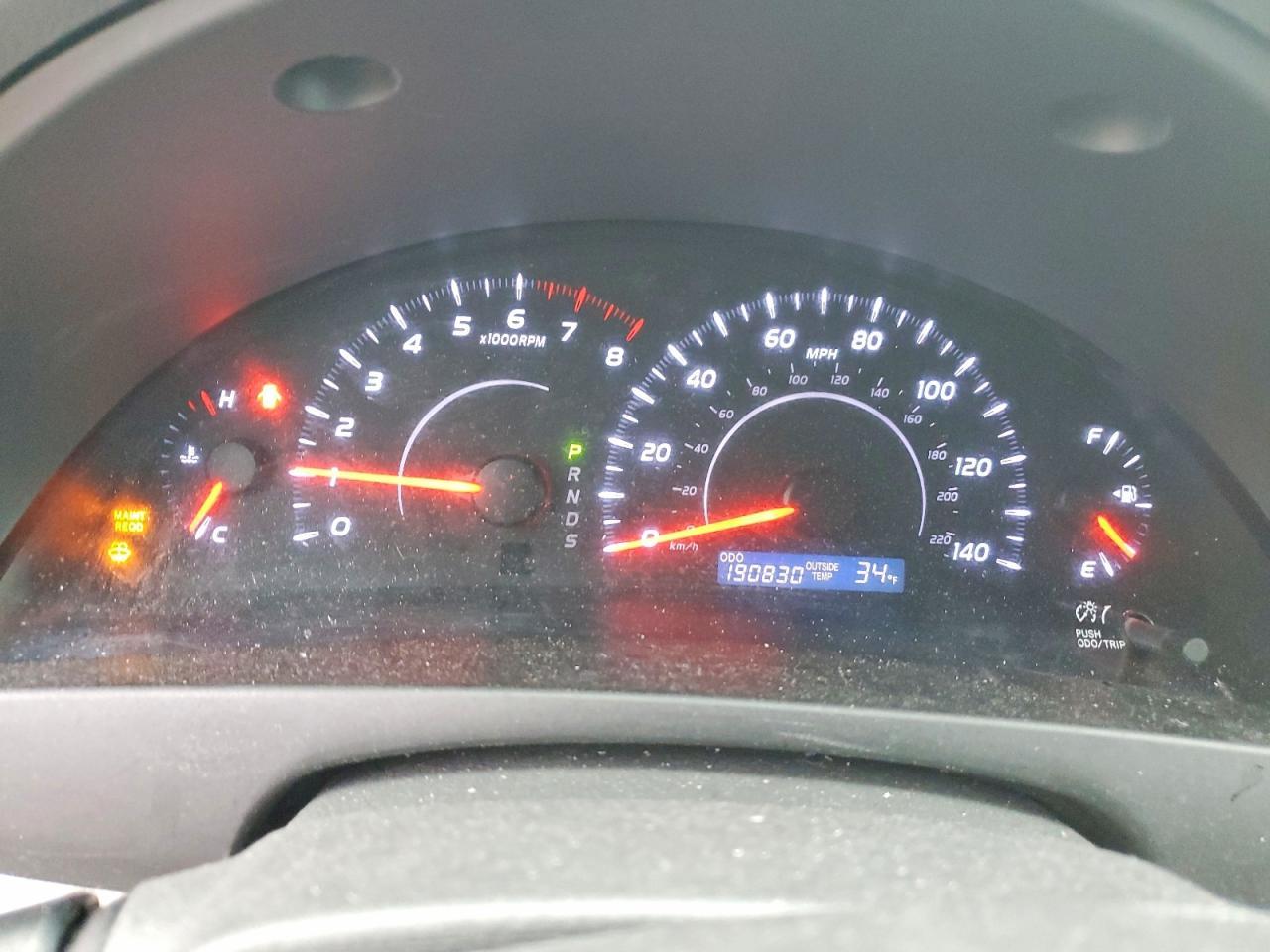 2010 TOYOTA CAMRY