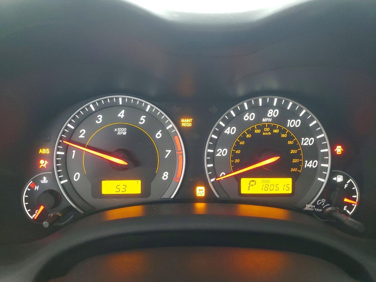 2010 TOYOTA COROLLA