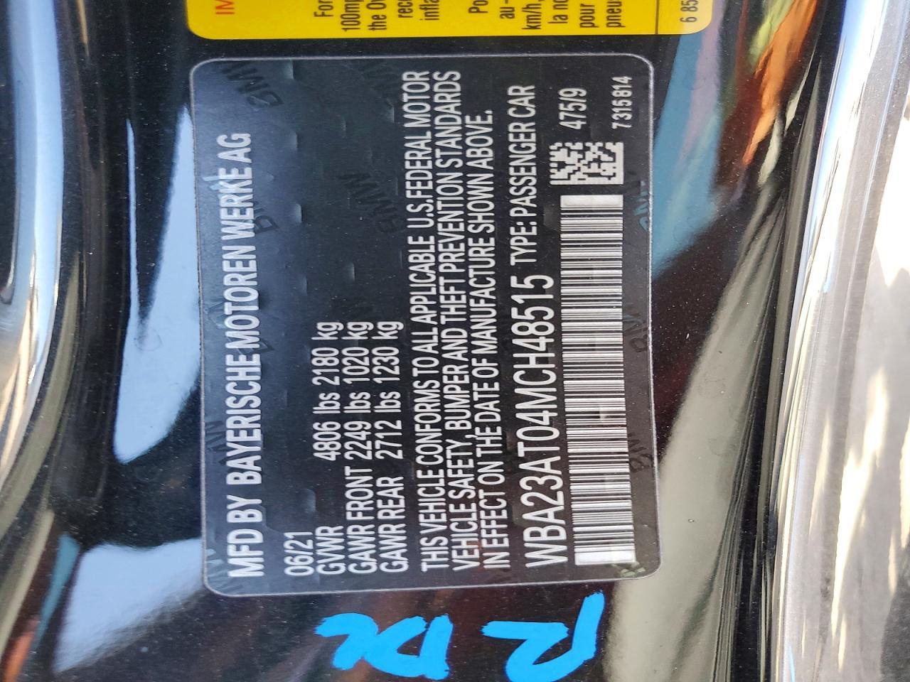 2021 BMW 4 Series