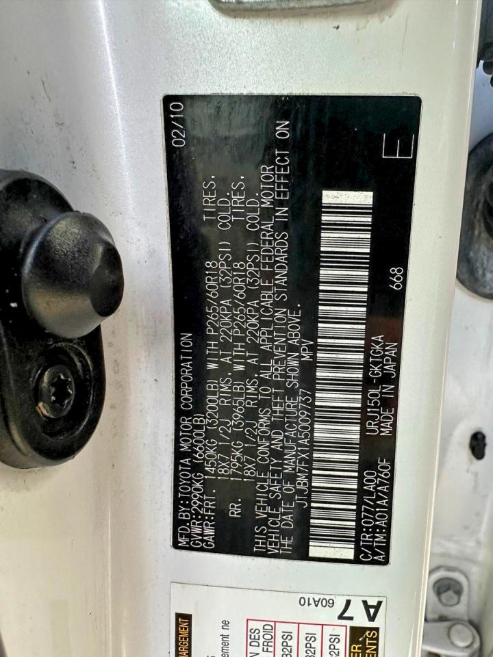 2010 LEXUS GX 460
