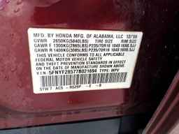 2007 HONDA PILOT