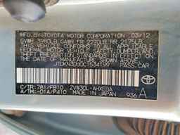2012 TOYOTA PRIUS