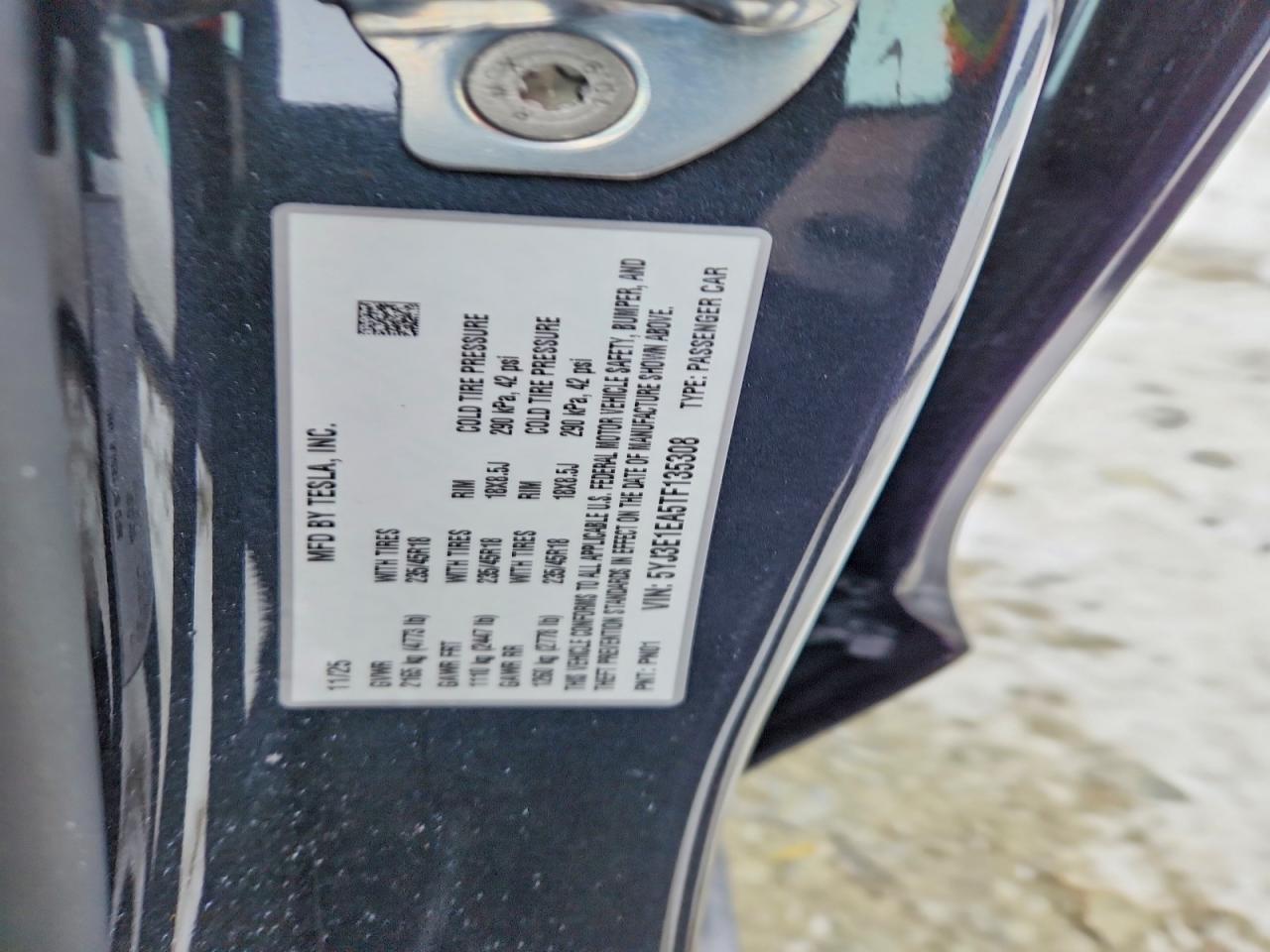 2026 TESLA MODEL 3