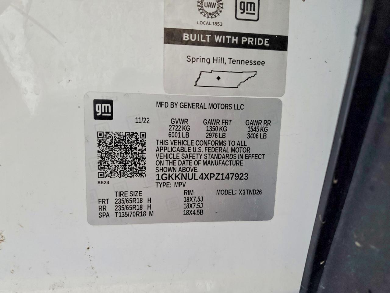 2023 GMC ACADIA