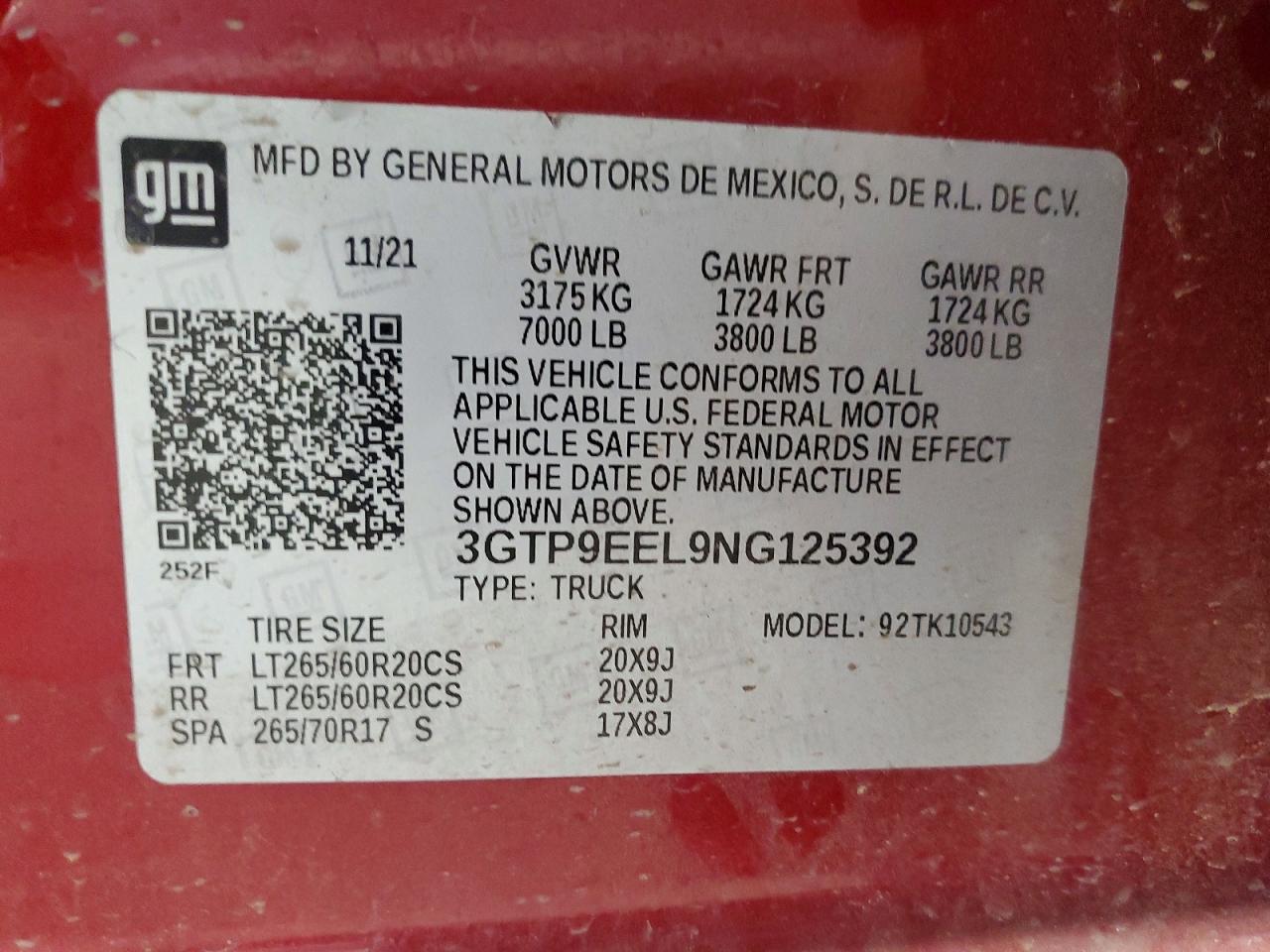 2022 GMC Sierra