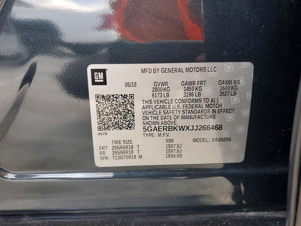 2018 BUICK ENCLAVE