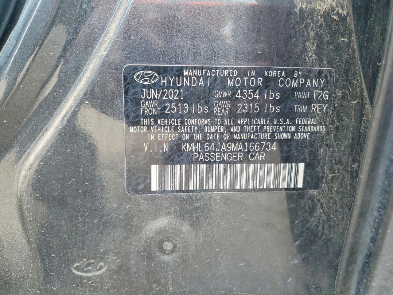 2021 HYUNDAI SONATA