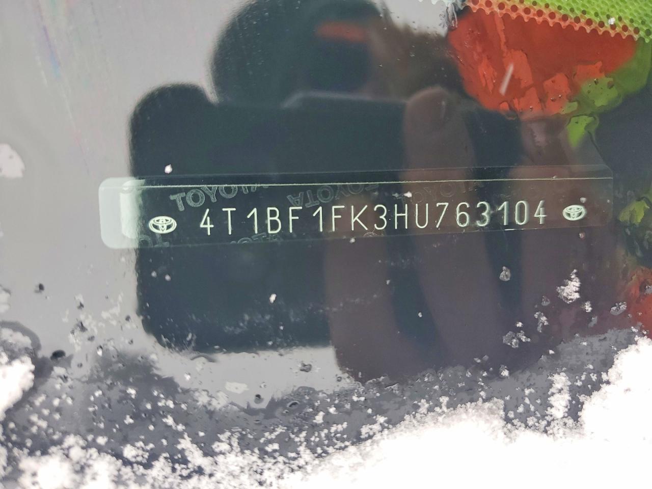 2017 TOYOTA CAMRY