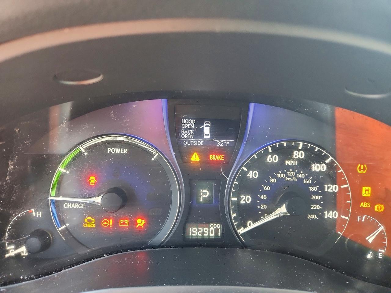 2011 LEXUS RX 450H