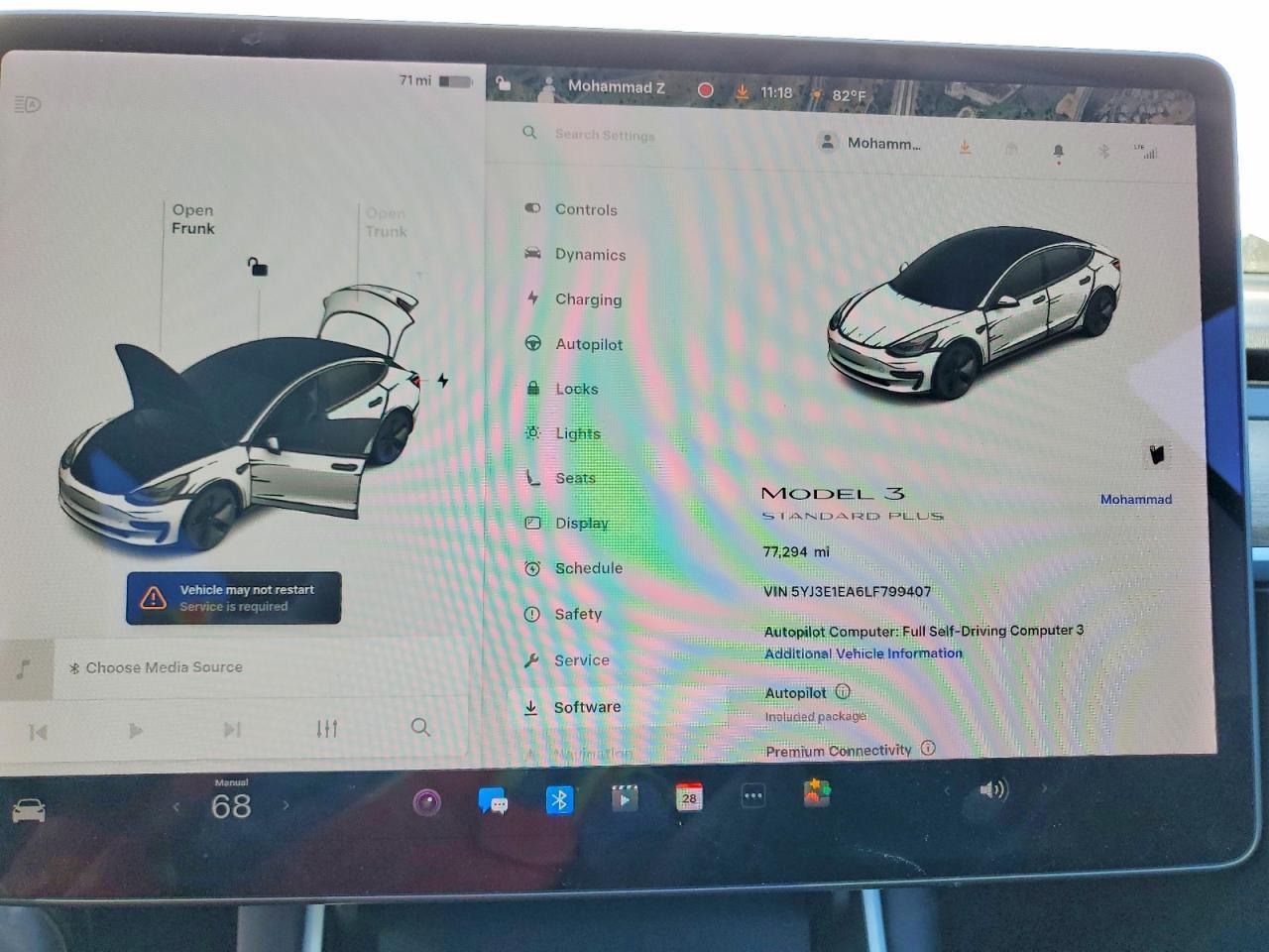 2020 TESLA MODEL 3