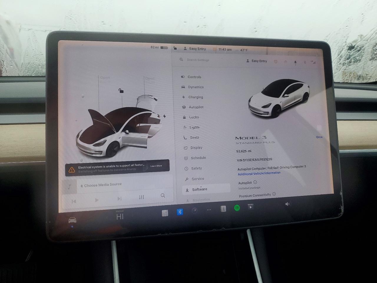 2020 TESLA MODEL 3