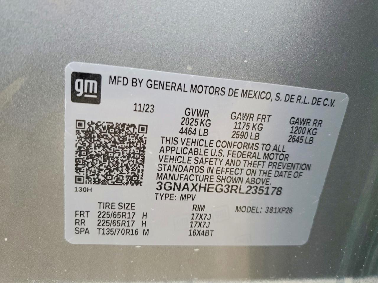 2024 CHEVROLET EQUINOX
