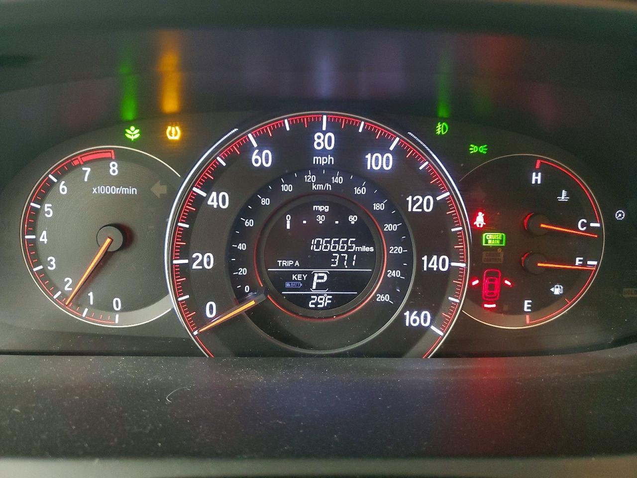 2016 HONDA ACCORD