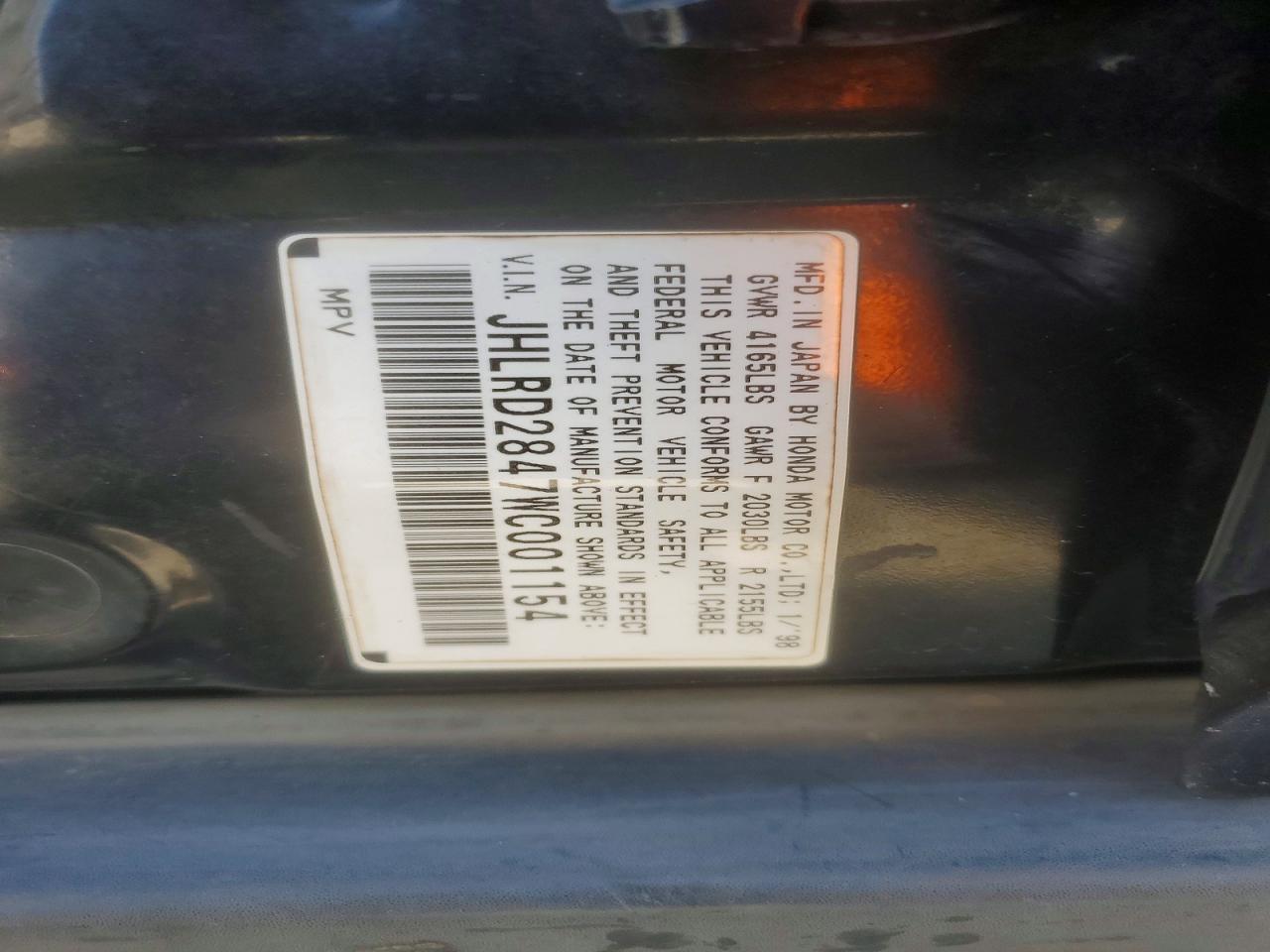 1998 HONDA CR-V
