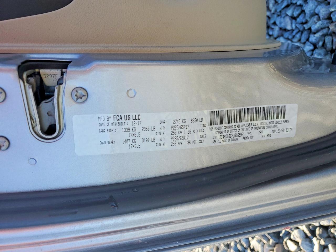 2018 DODGE GRAND CARAVAN
