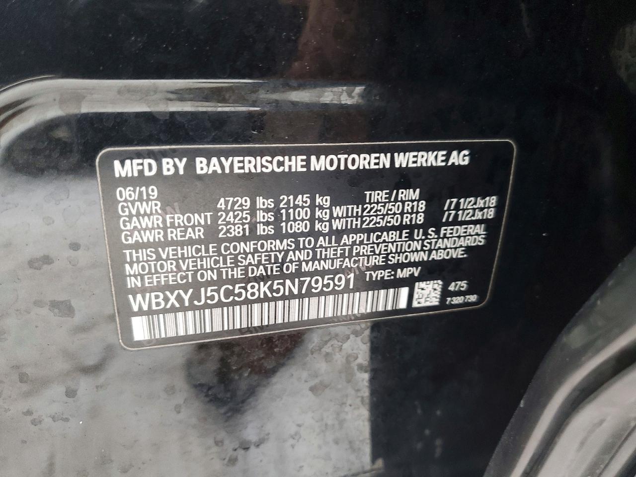 2019 BMW X2