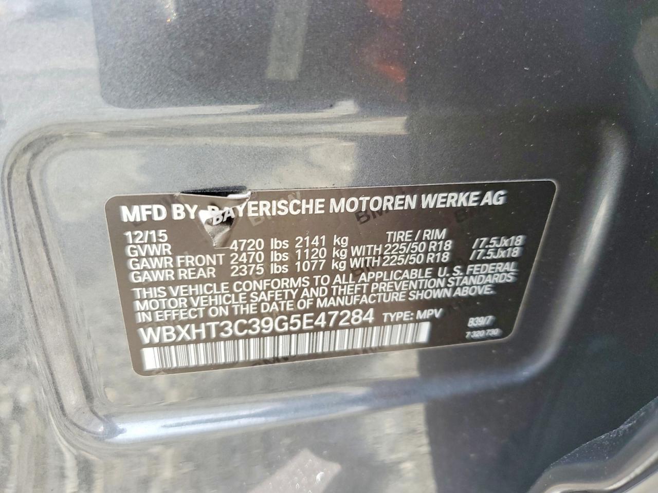 2016 BMW X1
