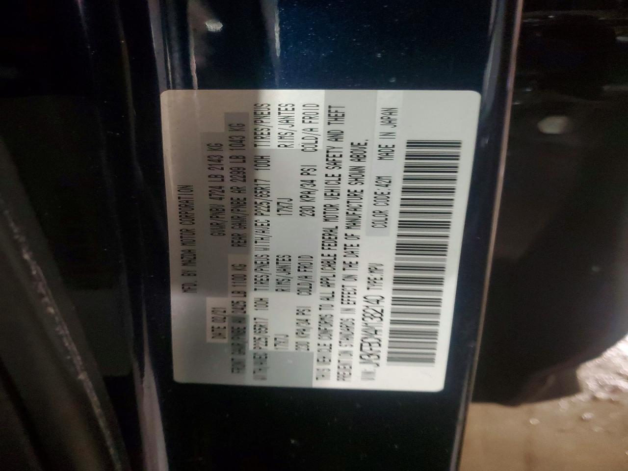 2021 MAZDA CX-5