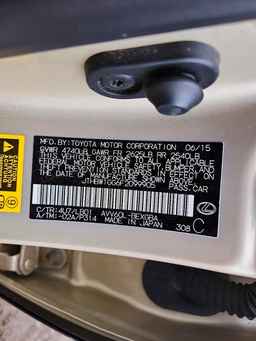 2015 LEXUS ES 300H