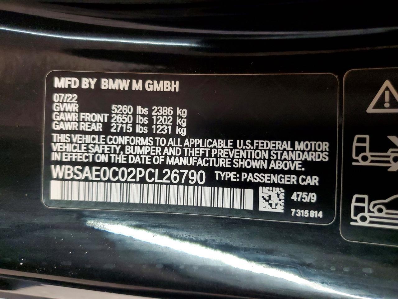 2023 BMW M8